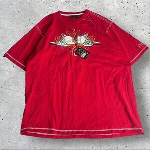 Vintage Y2K Coogi Sneakers T-shirt‎ Crew Embroidered Men's Size 3XL